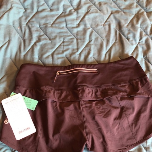 Lululemon Speed Short Block It Size 8 (Black) - Picture 2 of 2